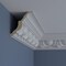 Ekena Millwork 5 5/8"H x 5 1/4"P x 7 5/8"F x 94 1/2"L, (6" Repeat), Artis Crown Moulding MLD05X05X07AR - alternate 7